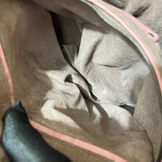 Sold Bottega Veneta Veneta Hobo Medium Cherry Blossom Pink Intrecciato Leather Bag 40cm