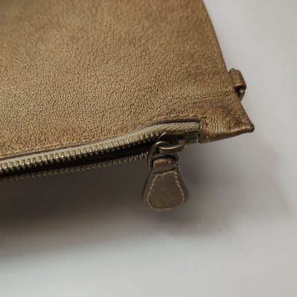 Bottega Veneta Cabat PM Intreccio Leather Tote Bag Gold 32cm