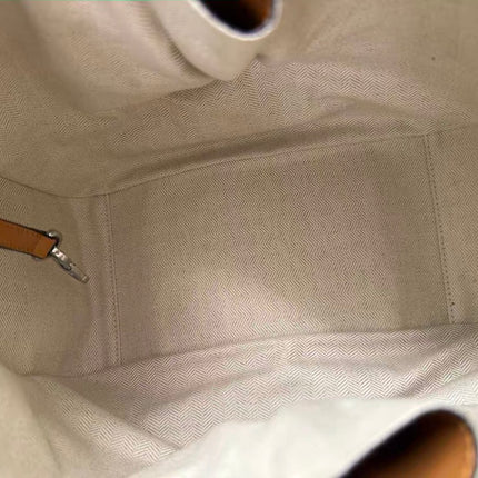 Loewe Hammock Mini Brown Leather Raffia Top Handle Crossbody Bag