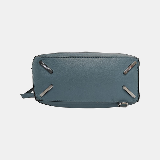 Loewe Puzzle Small Ash Blue Calfskin leather bag