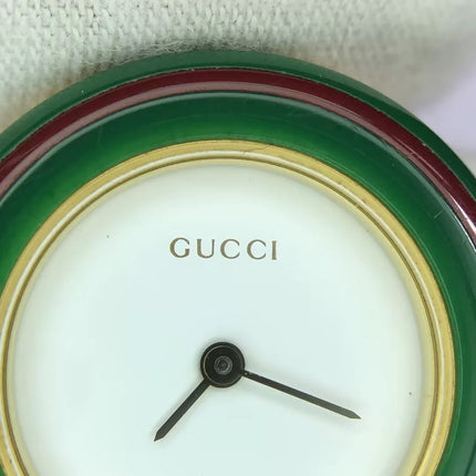 Gucci Play Watch Rainbow Interchangable Ceramic Bazel Bangle Watch 12 Colors
