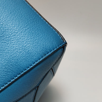 Loewe x Spirited Away Studio Ghibli Collection Puzzle Small Blue Crossbody Bag