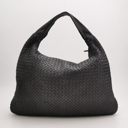 Bottega Veneta Veneta Hobo Midnight Navy Leather Bag Maxi 50cm
