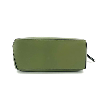 Loewe Puzzle Small Green Calfskin leather Crossbody bag