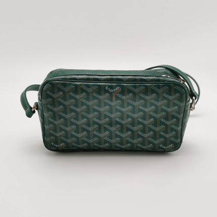 Sold Goyard Cap Vert Crossbody Goyardine Green
