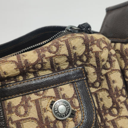 Dior Flight Medium Brown Oblique Monogram Shoulder Bag