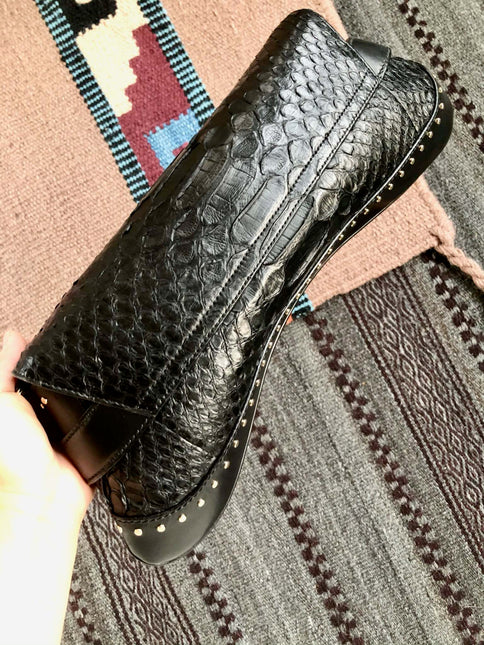 Gucci Horsebit 1955 Chain Shoulder bag Large Black Crocodile Leather