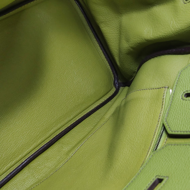 Hermès Birkin 35 Togo Green Vert Anis 37 Palladium Hardware 2008