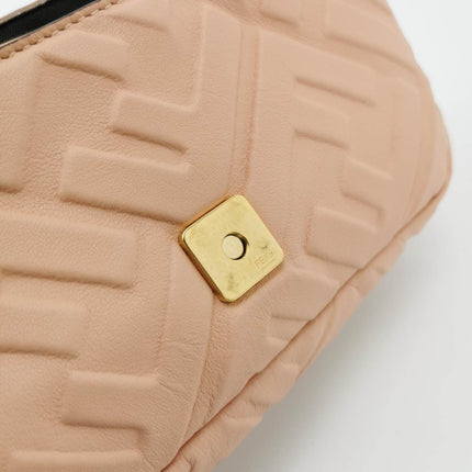 Sold Fendi Baguette Mini Light Pink Nappa Leather Crossbody Bag