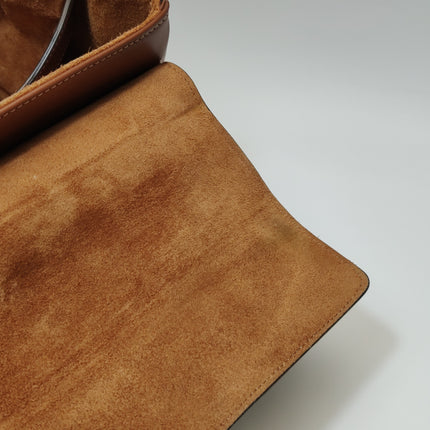 Celine Soft 16 Bag Caramel Natural Tan Smooth Calfskin Leather