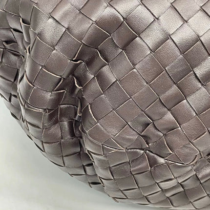 Bottega Veneta Jodie Maxi Lambskin Leather Chocolate Brown 70cm