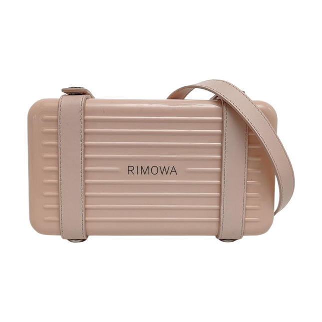 Rimowa Personal Aluminium Cross-Body Bag Ballerina Pink