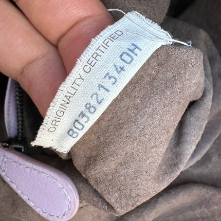 Sold Bottega Veneta Veneta Hobo Medium Lilac Lavender Intrecciato Leather Bag 40cm