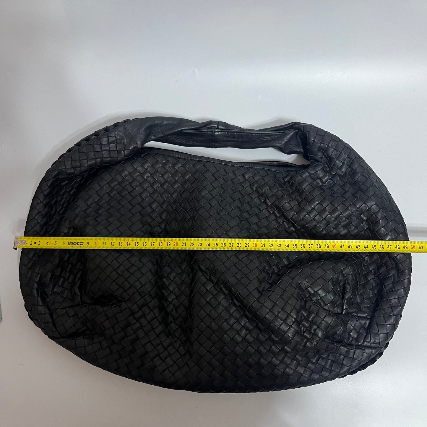 Bottega Veneta Belly Hobo Intrecciato Black Large 50cm