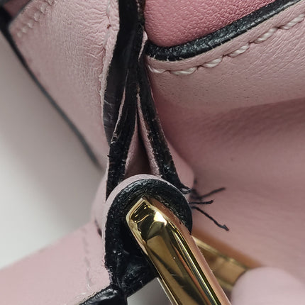 Loewe Puzzle Small Tricolor Pink Crossbody Bag