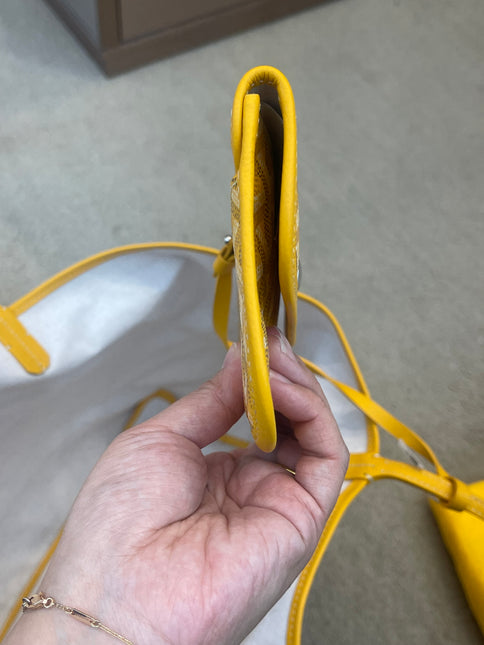 Goyard Bunny Saint Louis PM Medium Tote Yellow Special Collection Rabbit 2021