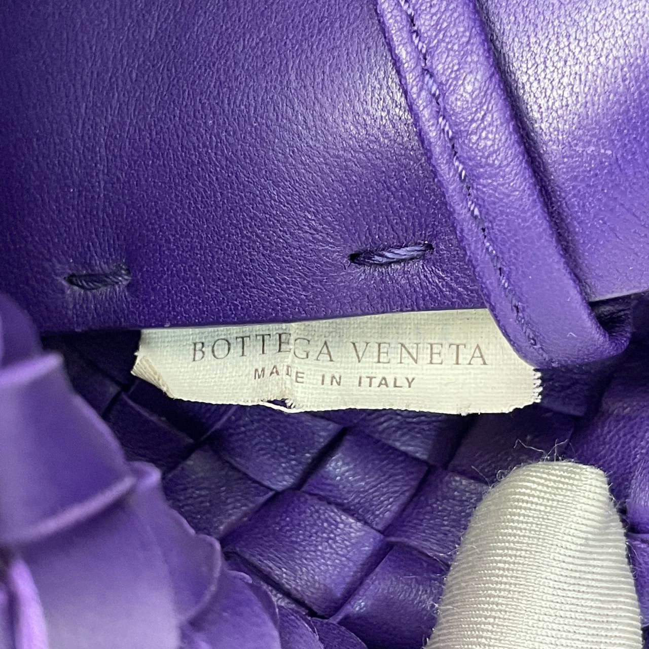 Bottega Veneta Cabat Large Intreccio Leather Tote Bag Purple with Pouch 40cm