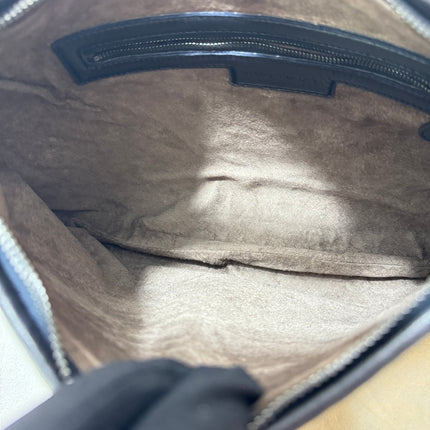 Sold Bottega Veneta Intrecciato Hobo Bag Medium Black Lambskin leather 40cm