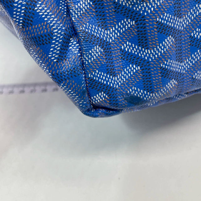 Sold Goyard Saint Louis GM Tote Large Blue 2014
