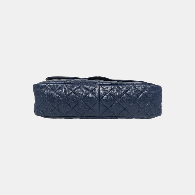 Chanel Paris Limited Medium Navy Caviar Leather Gold Hardware 2015-16