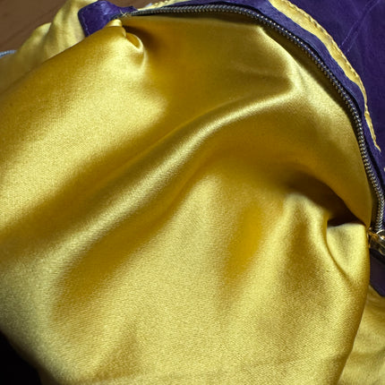 Fendi Mamma Baguette Purple Suede Leather