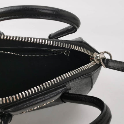Sold Givenchy Antigona Mini Black Calf Leather Top Handle bag with Strap