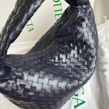 Bottega Veneta Hop Large Leather Navy Hobo Bag 55cm