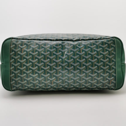 Goyard Artois Tote GM Large Green With Zipper