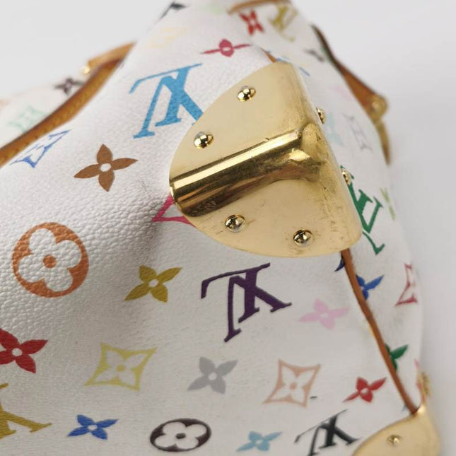 Louis Vuitton x Takashi Murakami Speedy 30 Lock White Multicolor