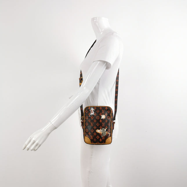 Louis Vuitton x Grace Coddington Catogram Brown Camera Bags