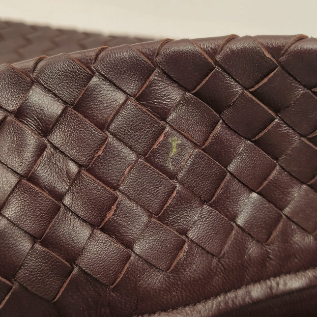 Bottega Veneta Garda Dark Brown Intrecciato Nappa Leather Large 33cm