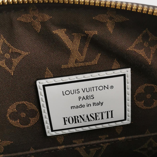 Louis Vuitton Speedy 25 Bandouliere Fornasetti Museum Gold