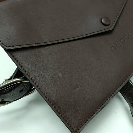 Gucci Jackie 1961 Medium Brown Suede Shoulder Tote Bag