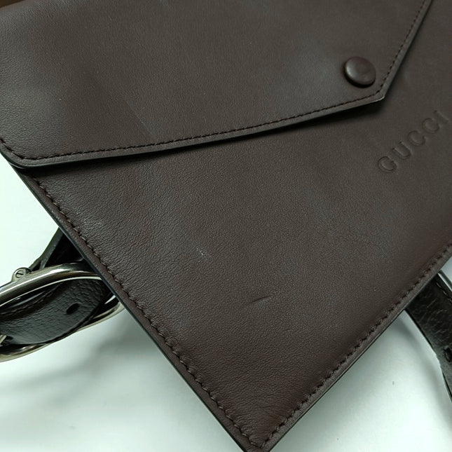 Gucci Jackie 1961 Medium Brown Suede Shoulder Tote Bag