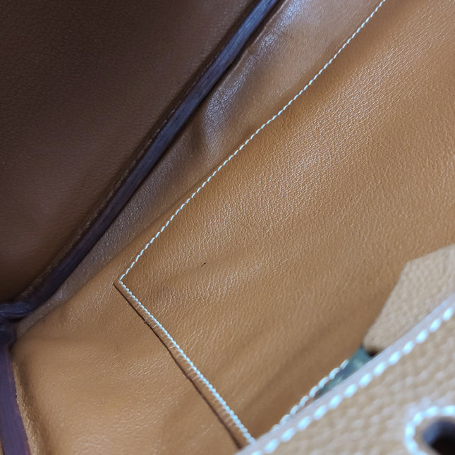 Hermès Birkin 35 Togo Leather 37 Gold Gold Hardware 2000