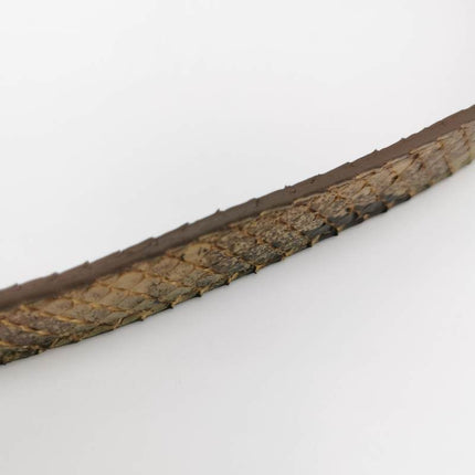 Fendi Baguette Denim Shoulder Bag Snake-skin Strap