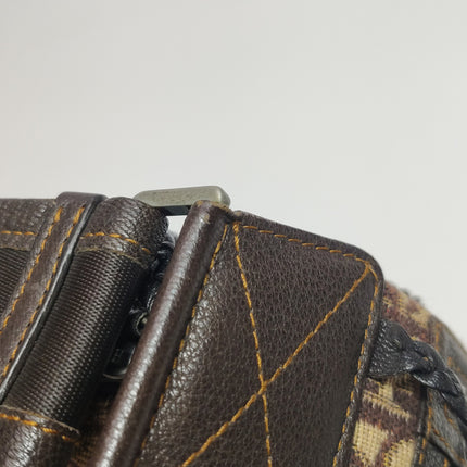 Dior Flight Medium Brown Oblique Monogram Shoulder Bag