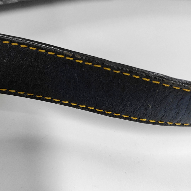 Dior Saddle Vintage Navy Oblique with Multicolor Silk Lining