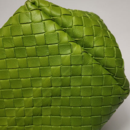Bottega Veneta Garda Avocado Green Intrecciato Nappa Leather Large 33cm