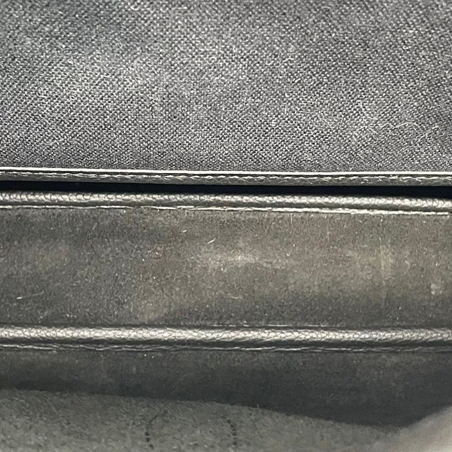 Gucci Jackie 1961 Black Large Pebbled Leather Shoulder Bag with Strap