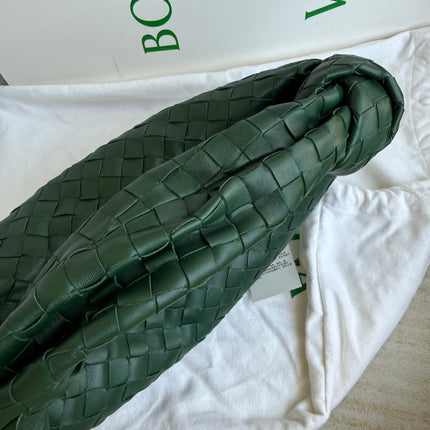 Bottega Veneta Teen Jodie Leather Dark Forest Green 36cm