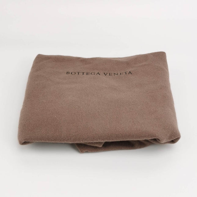 Sold Bottega Veneta Pouch Calfskin Leather Caramel Brown Large