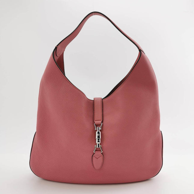 Sold Gucci Jackie 1961 Soft Rose Pink Leather Bag Medium