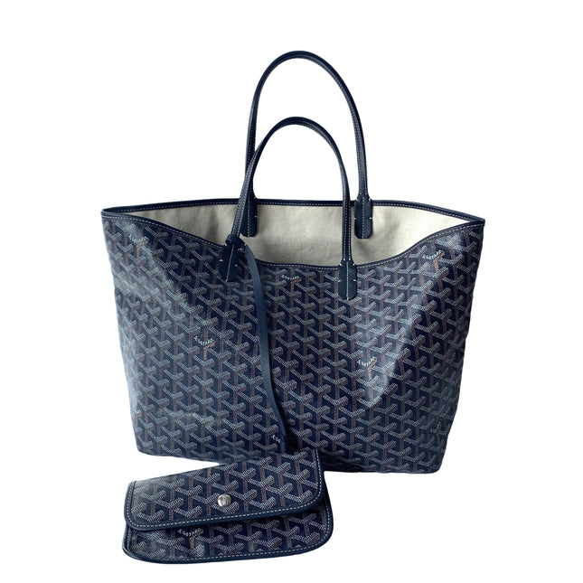 Goyard Saint Louis Tote PM Medium Navy-Luxbags