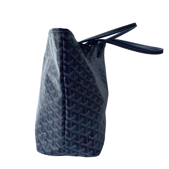 Sold Goyard Saint Louis Tote PM Medium Navy
