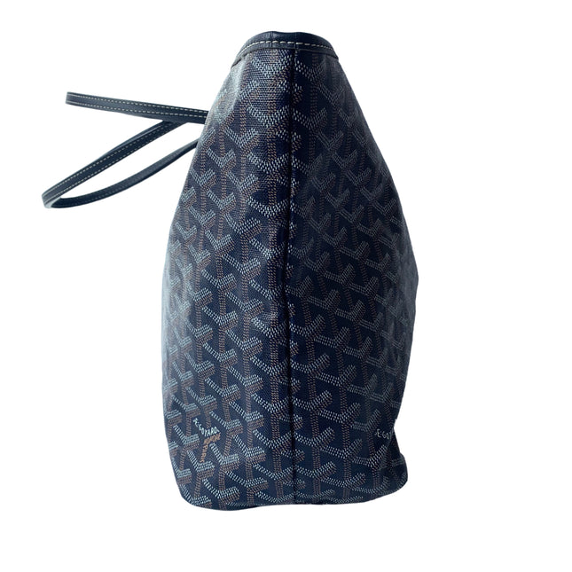 Sold Goyard Saint Louis Tote PM Medium Navy