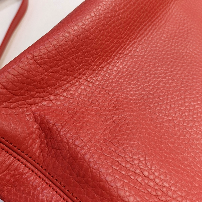 Chanel Cerf Executive Large Coral Pink Leather Handbag 40cm