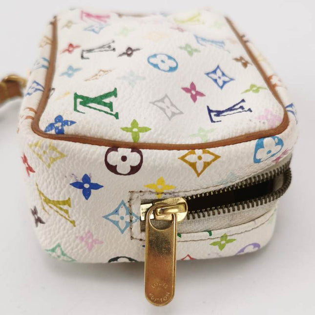 Louis Vuitton x Takashi Murakami Coin Purse White Multicolor