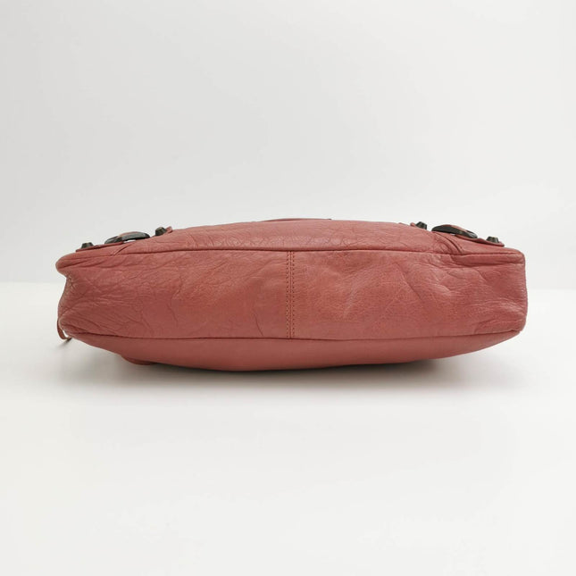 Sold Balenciaga City Bag Pink with black hardware Classic Crossbody Bag