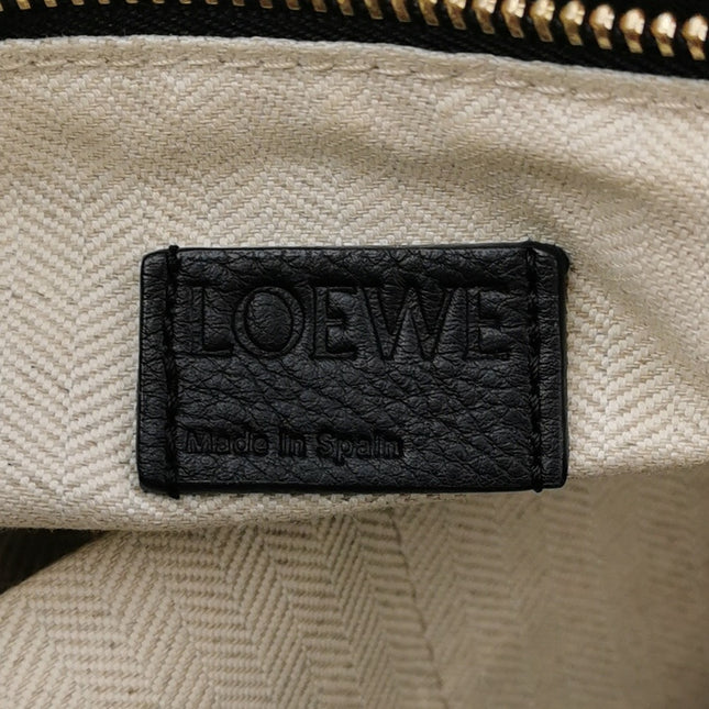 Loewe Puzzle Medium Tricolor Black Yellow Calfskin leather bag